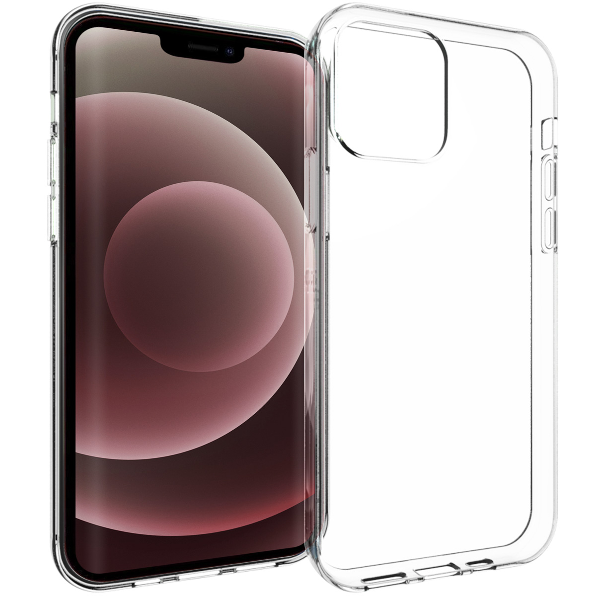 Accezz Clear Backcover Apple iPhone 13 Pro Max - Transparant
