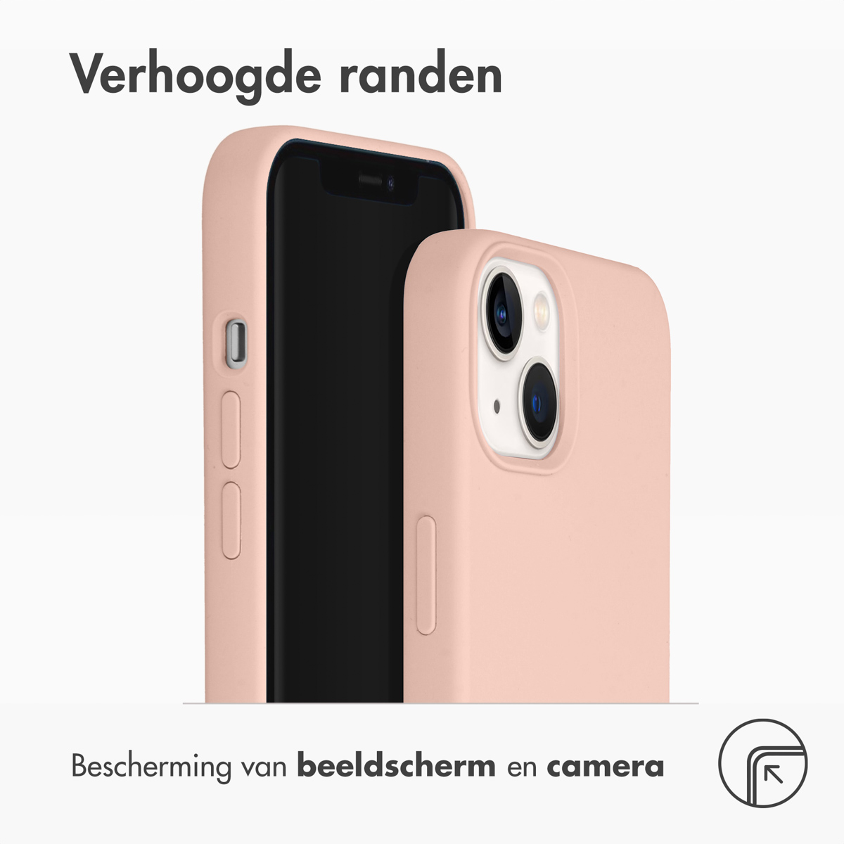 Accezz Liquid Silicone Backcover met MagSafe Apple iPhone 13