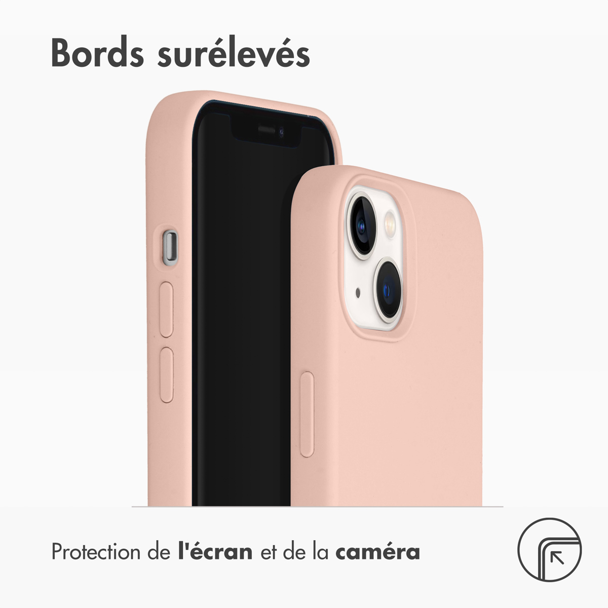 Accezz Liquid Silicone Backcover met MagSafe Apple iPhone 13