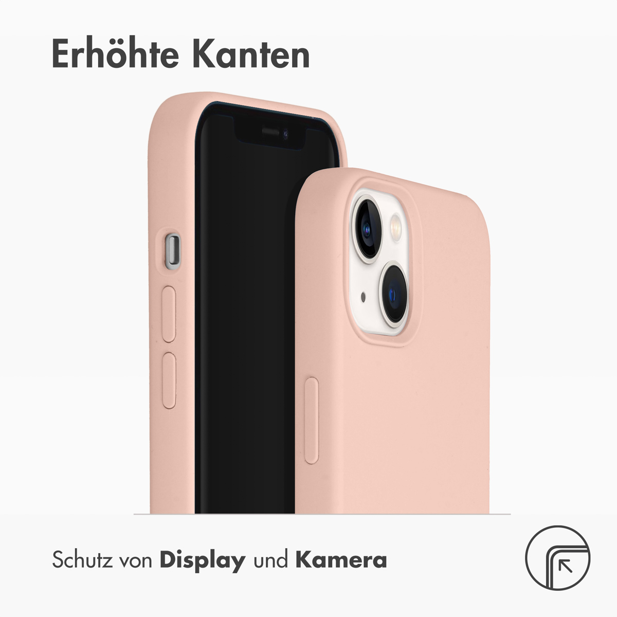 Accezz Liquid Silicone Backcover met MagSafe Apple iPhone 13