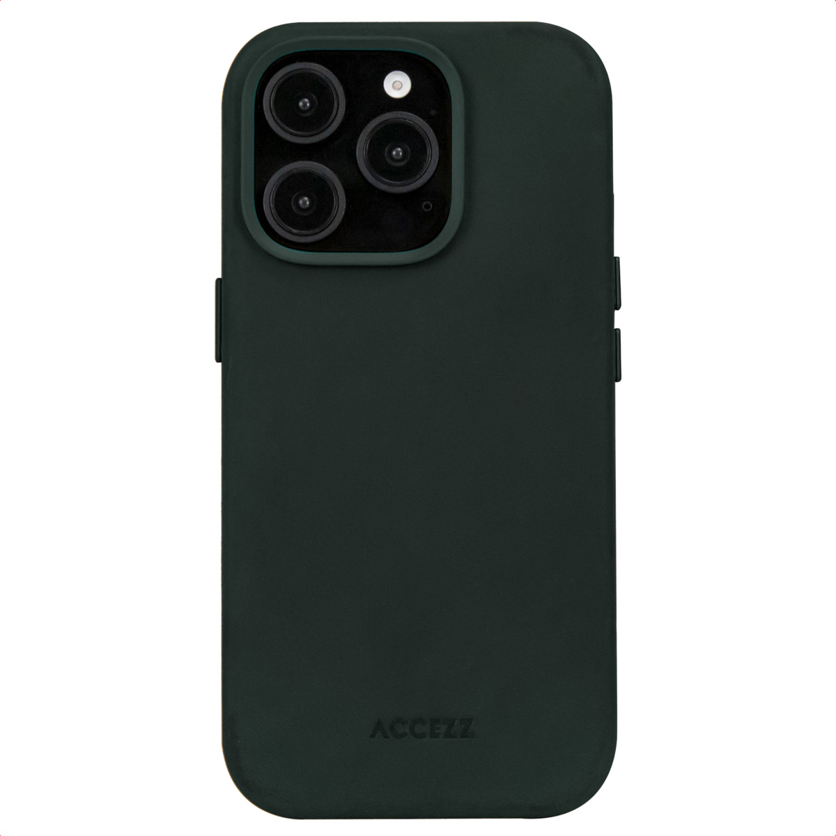 Accezz Vintage Leather MagSafe Backcover Apple iPhone 16 Pro - Smokey Green