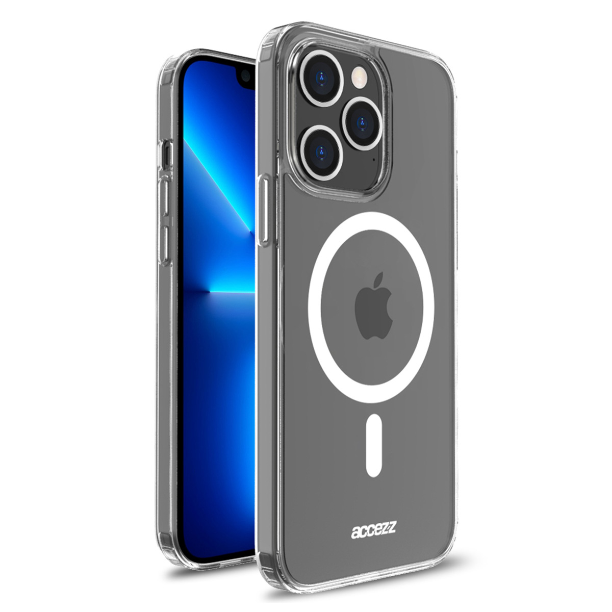 Accezz Clear Backcover met MagSafe Apple iPhone 13 Pro Max - Transparant