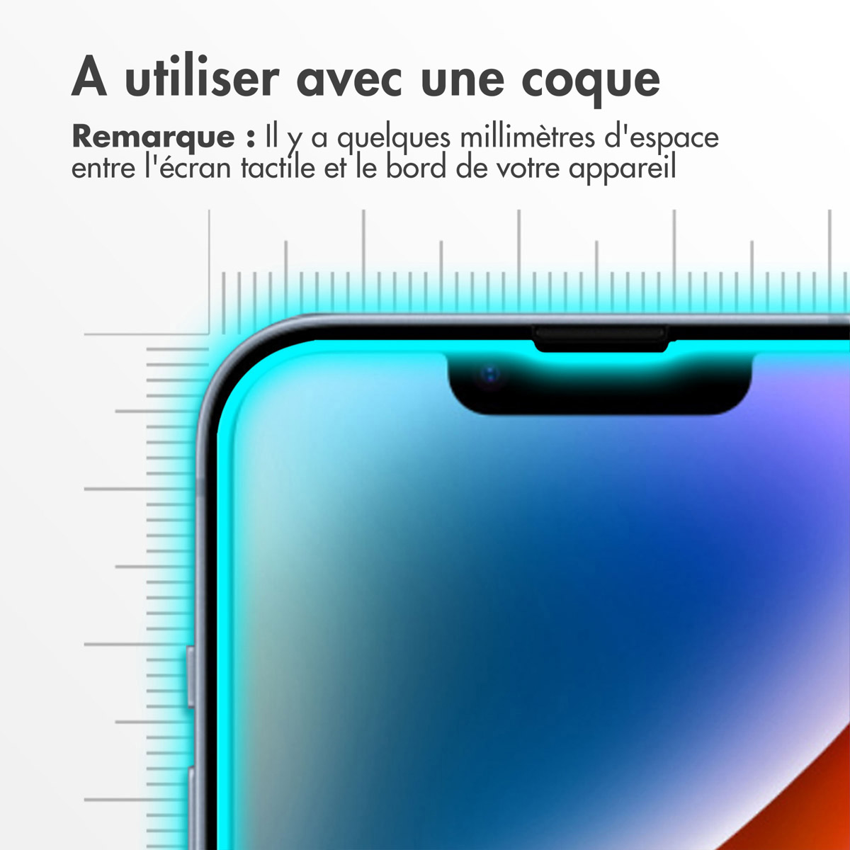 Accezz Gehard Glas Screenprotector 2-pack Apple iPhone 13 / 13 Pro / 14 / 16e