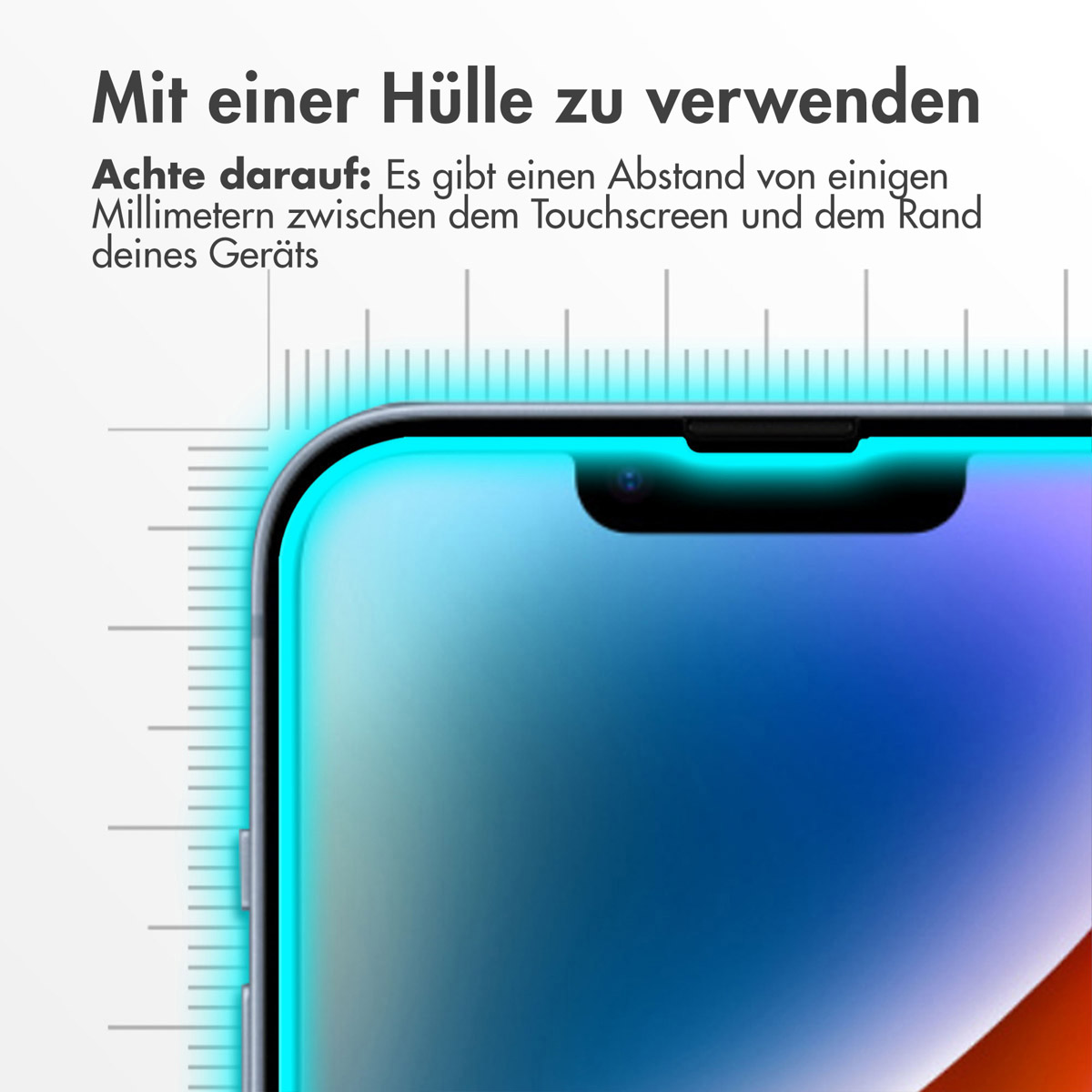 Accezz Gehard Glas Screenprotector 2-pack Apple iPhone 13 / 13 Pro / 14 / 16e