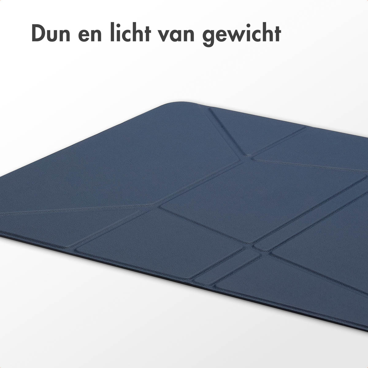 Accezz High Stand tablet case Apple iPad Air 11 inch (2025) M3 / (2024) M2 / Air 5 (2022) / Air 4 (2020) - Donkerblauw