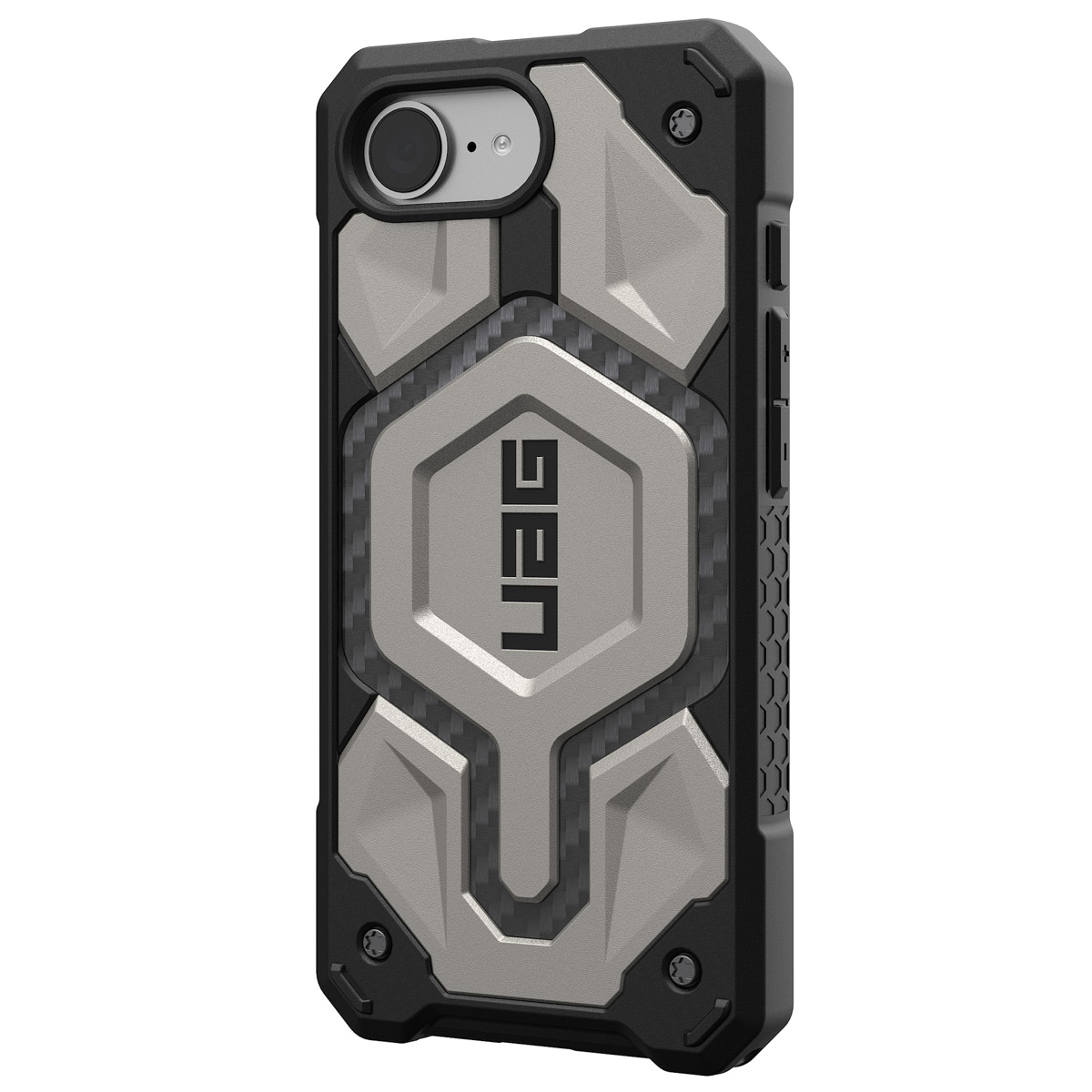 UAG Monarch Backcover Apple iPhone 16e - Titanium