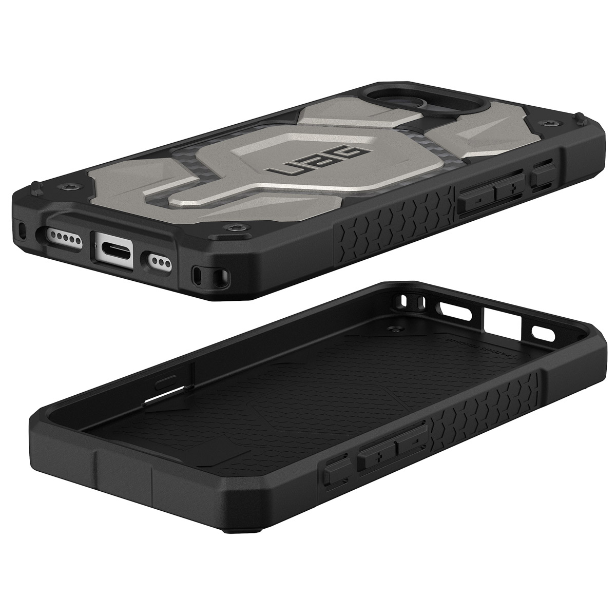 UAG Monarch Backcover Apple iPhone 16e - Titanium