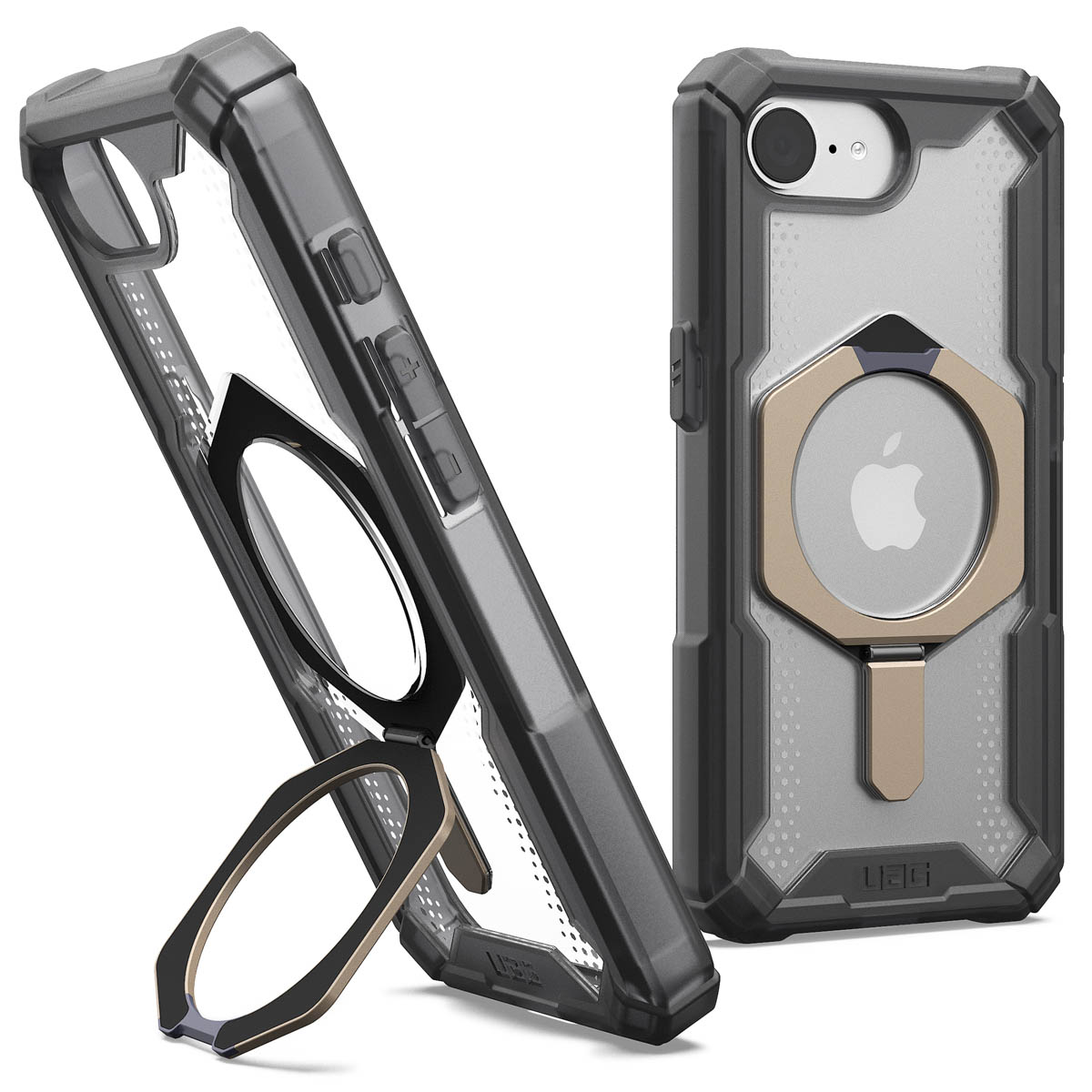 UAG Plasma XTE Backcover MagSafe Apple iPhone 16e - Ash / Titanium