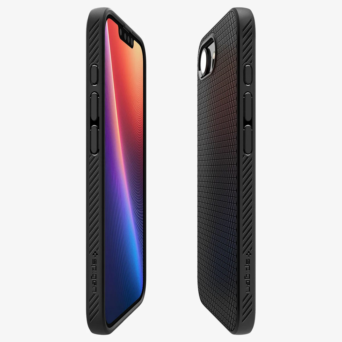Spigen Liquid Air Backcover Apple iPhone 16e - Matte Black