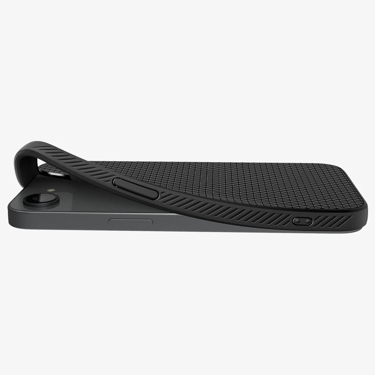 Spigen Liquid Air Backcover Apple iPhone 16e - Matte Black