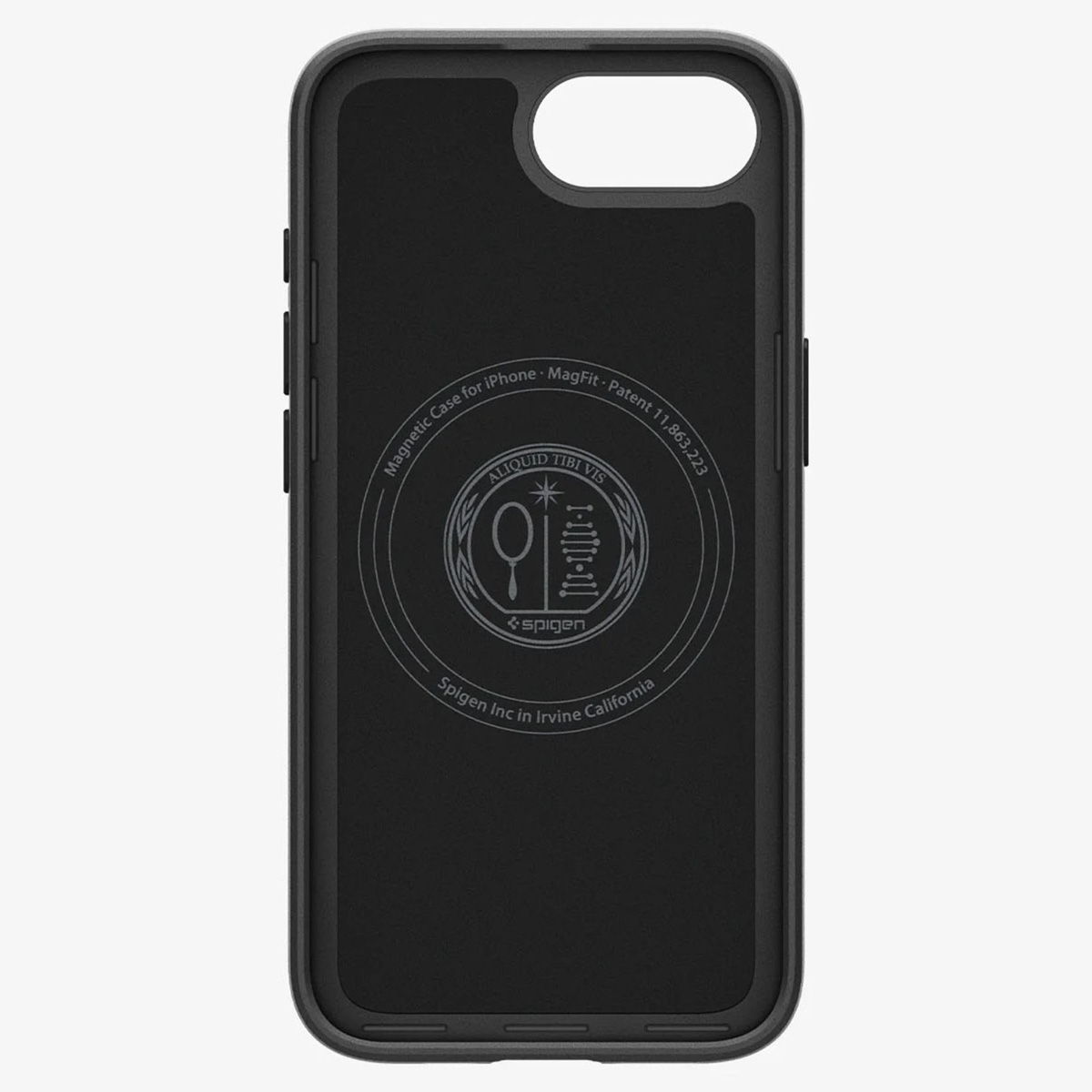 Spigen Thin Fit Backcover MagSafe Apple iPhone 16e - Zwart