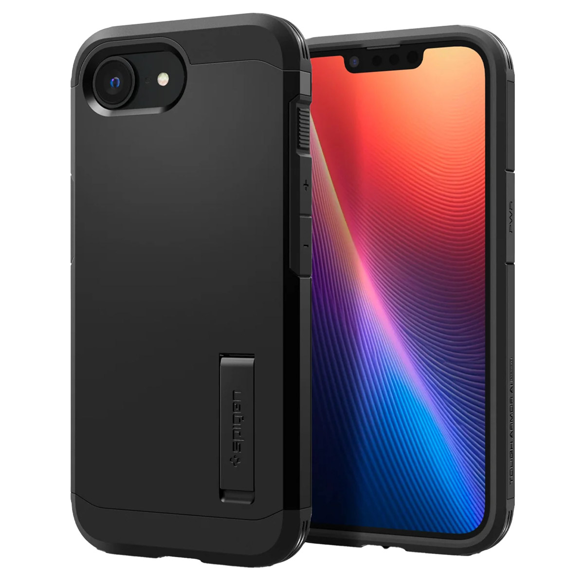 Spigen Tough Armor Backcover MagSafe Apple iPhone 16e - Black