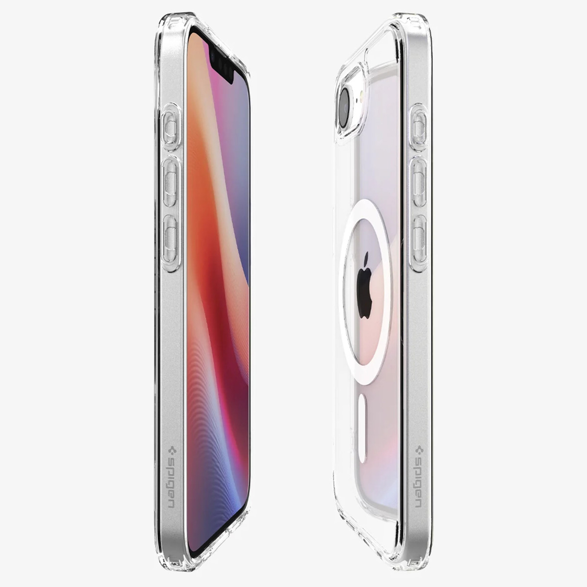Spigen Ultra Hybrid Backcover MagSafe Apple iPhone 16e - Clear / White