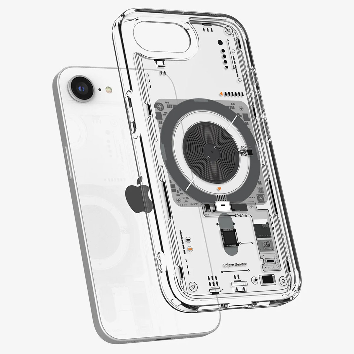 Spigen Ultra Hybrid Backcover MagSafe Apple iPhone 16e - Neo One