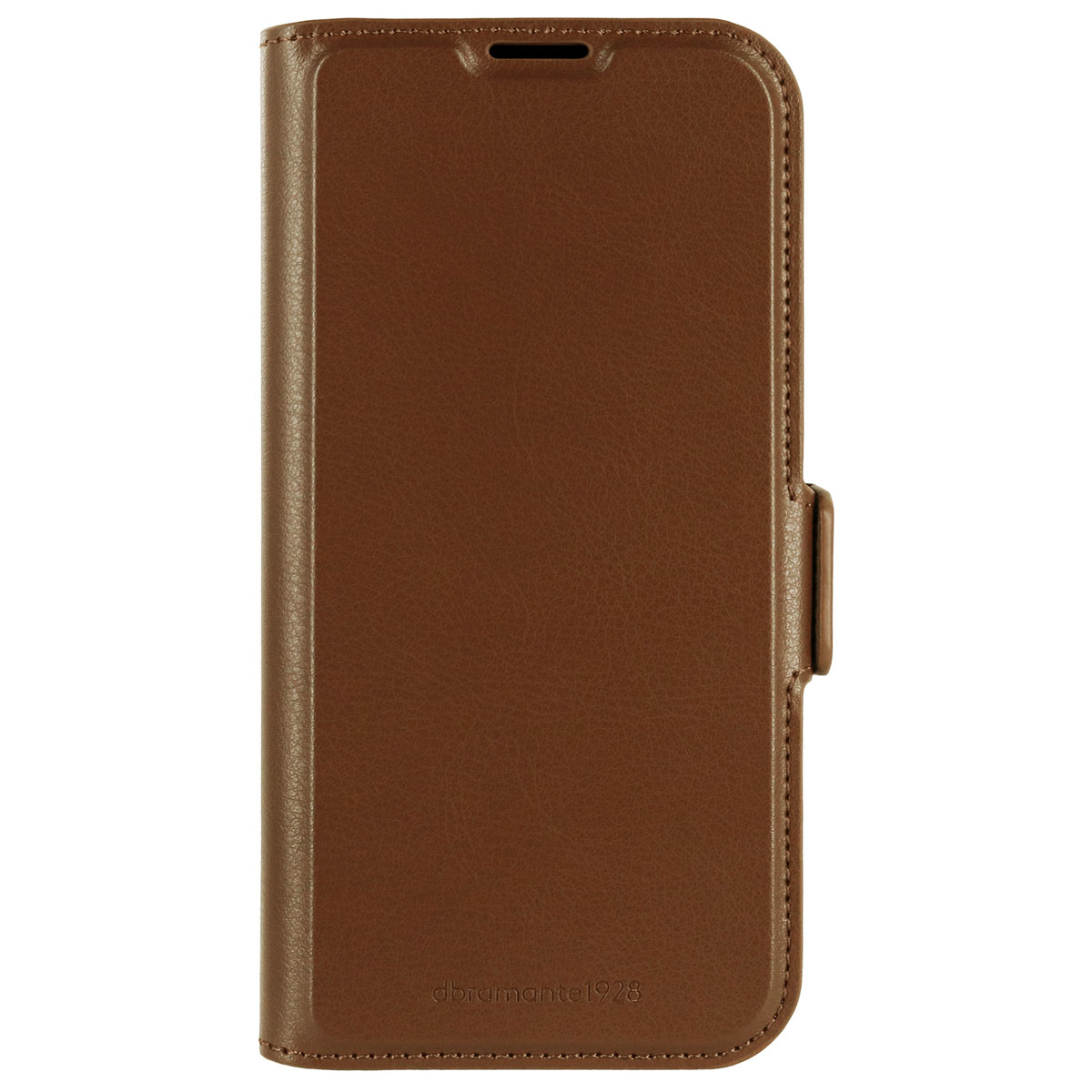 dbramante1928 Oslo Pro bookcase Apple iPhone 16e - Dark Tan