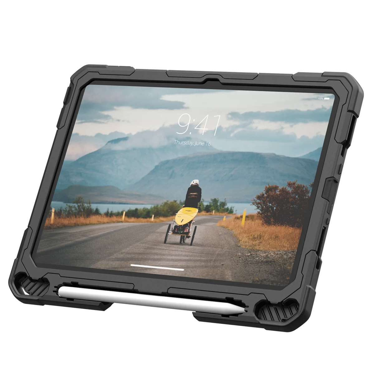 UAG Plasma Backcover Apple iPad 11 (2025) 11 inch / iPad 10 (2022) 10.9 inch - Ice Black