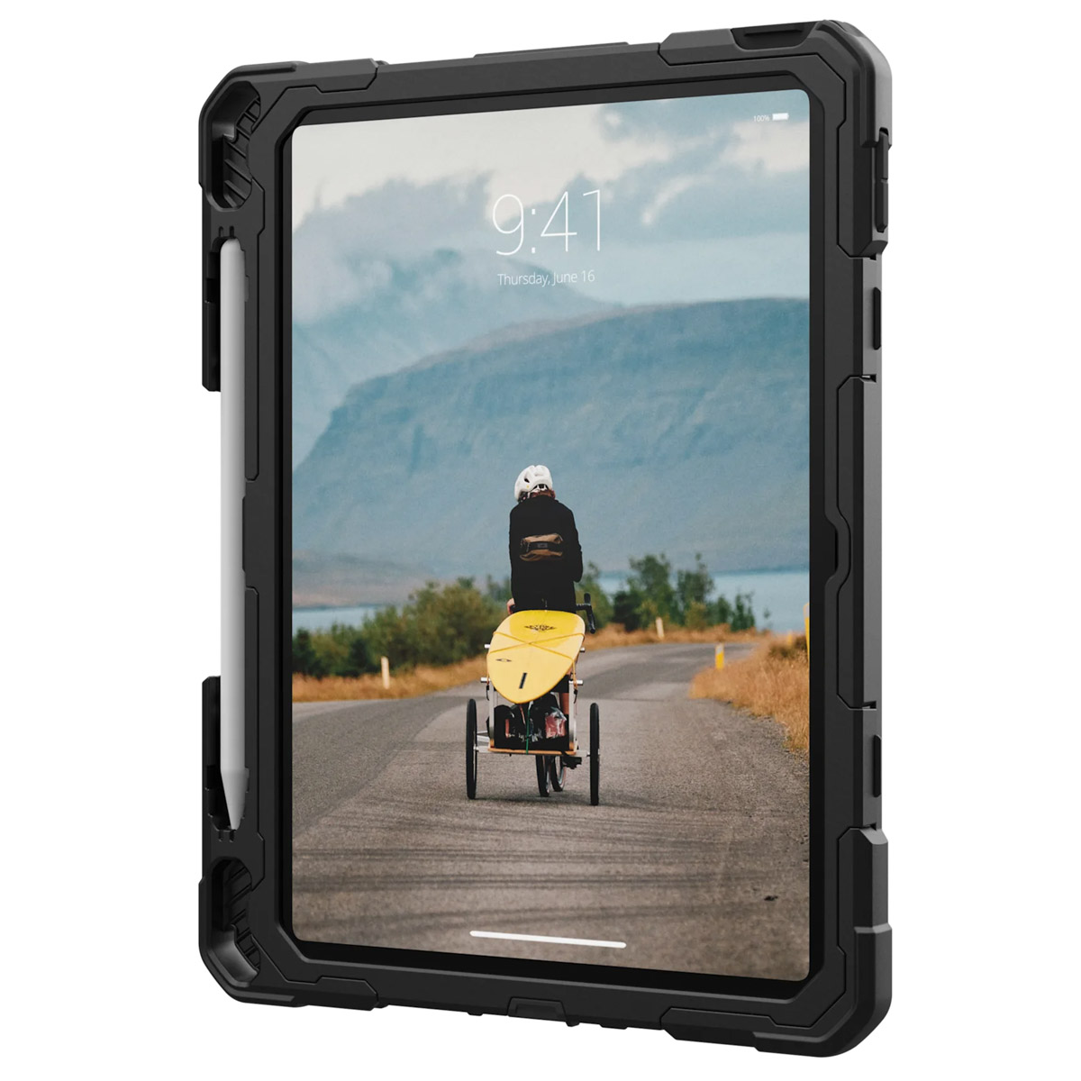 UAG Plasma Backcover Apple iPad 11 (2025) 11 inch / iPad 10 (2022) 10.9 inch - Ice Black