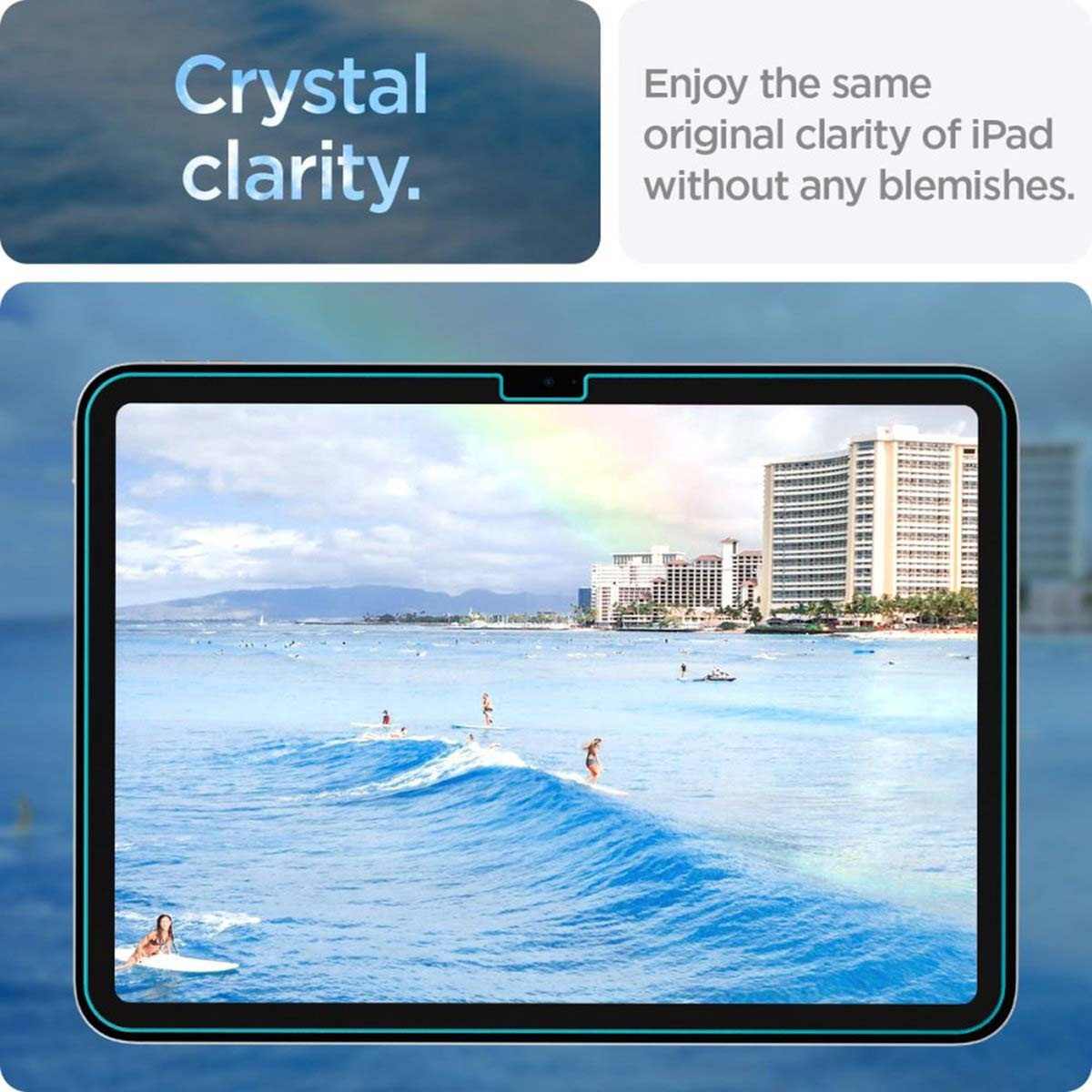 Spigen GLAStR Slim Screenprotector 1-pack Apple iPad 11 (2025) 11 inch / iPad 10 (2022) 10.9 inch