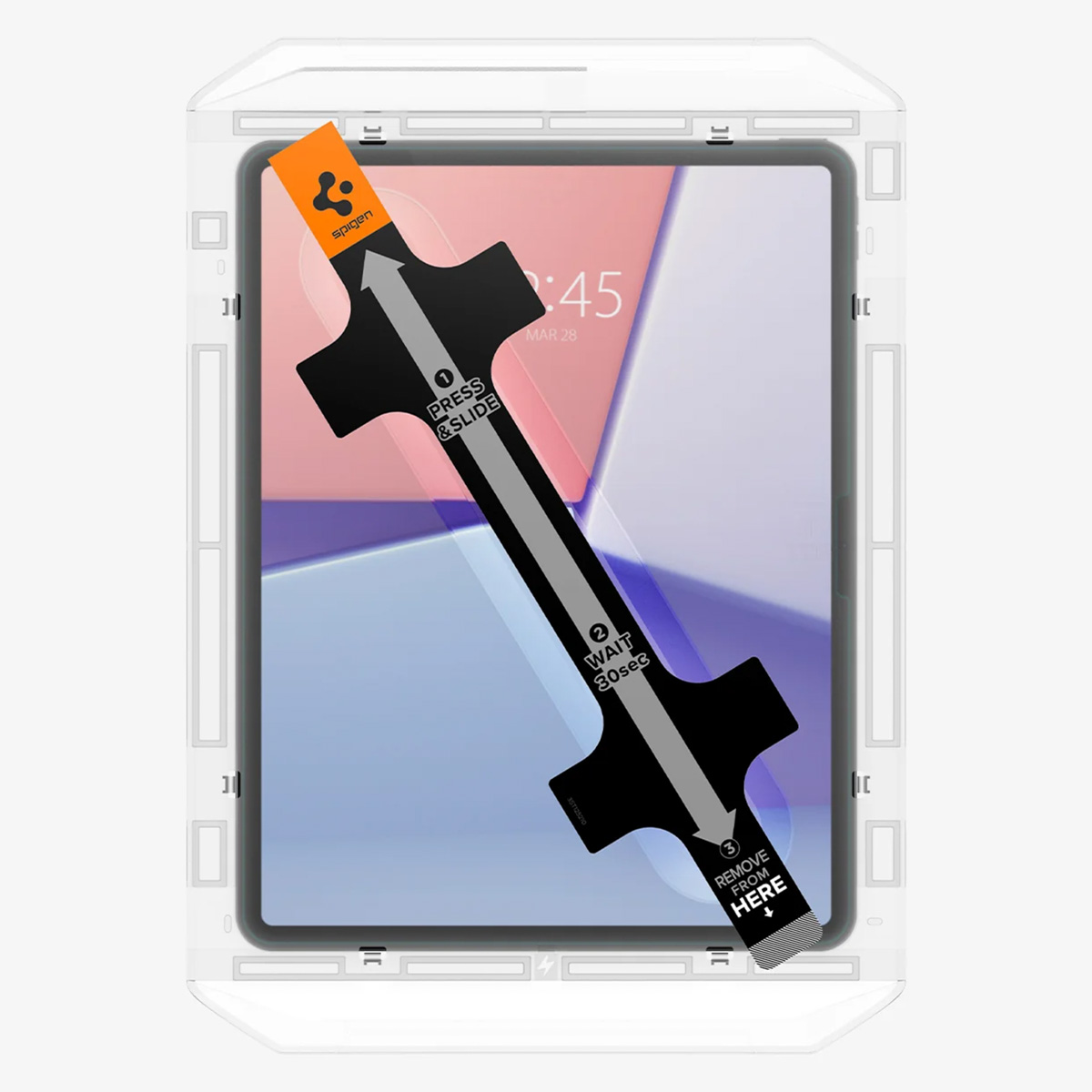 Spigen GLAStR EZ Fit Screenprotector + Applicator iPad Air 13 inch (2024) M2