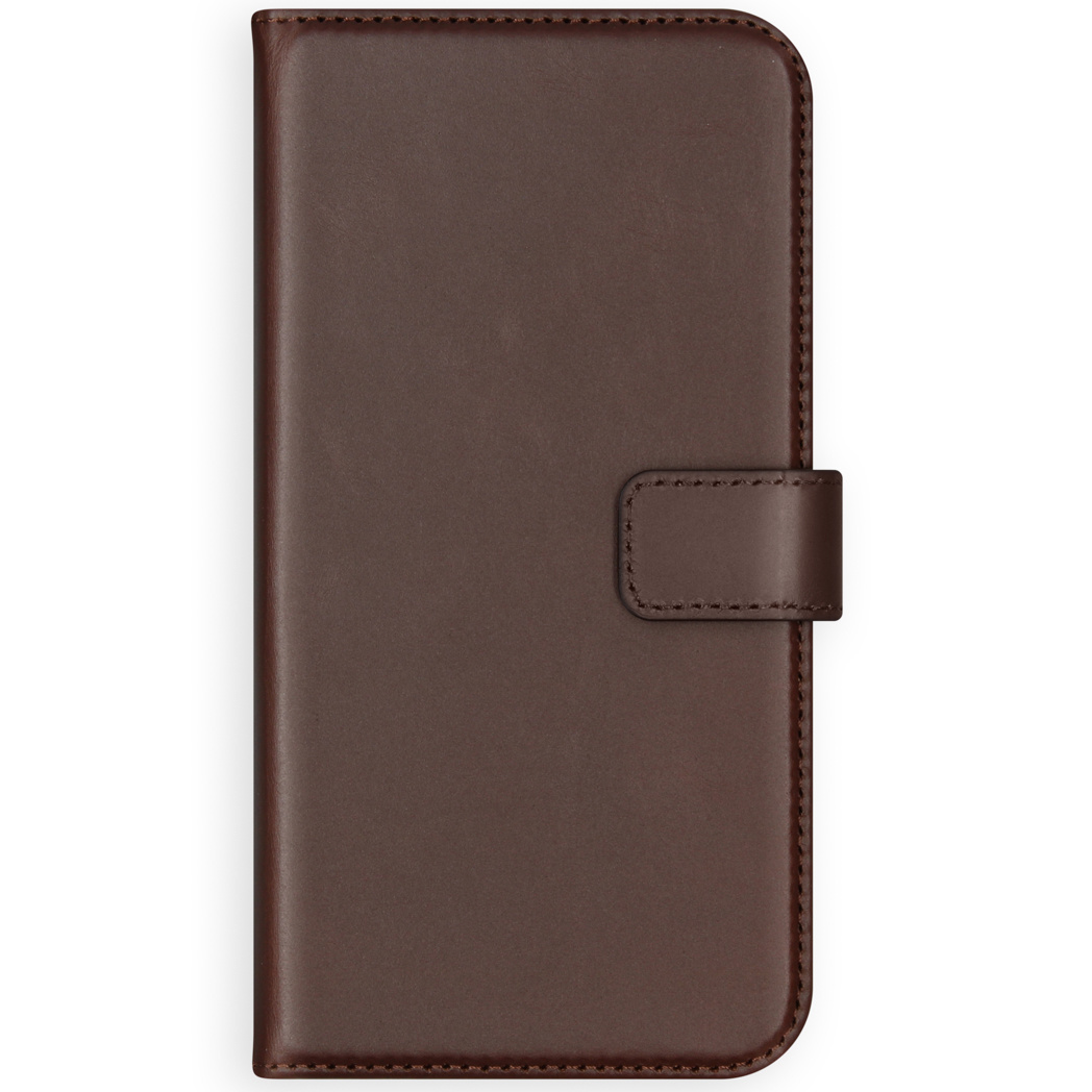 Selencia Echt Lederen Bookcase Apple iPhone 11 - Bruin