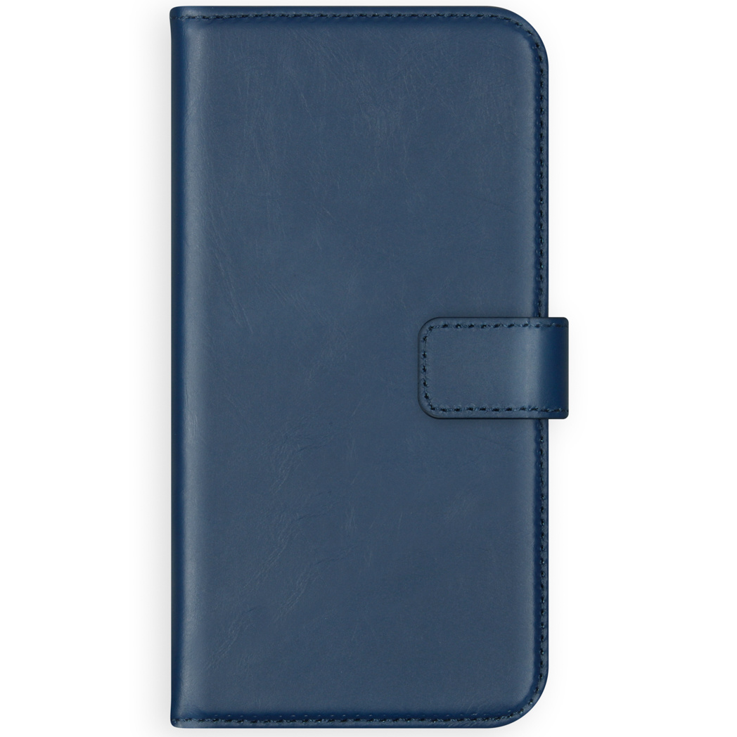 Selencia Echt Lederen Bookcase Apple iPhone 11 Pro - Blauw