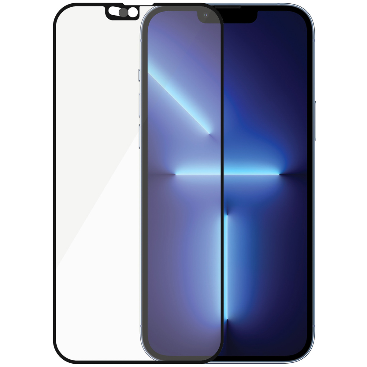 PanzerGlass CamSlider™ Anti-Bacterial Case Friendly Screenprotector Apple iPhone 13 Pro Max - Zwart