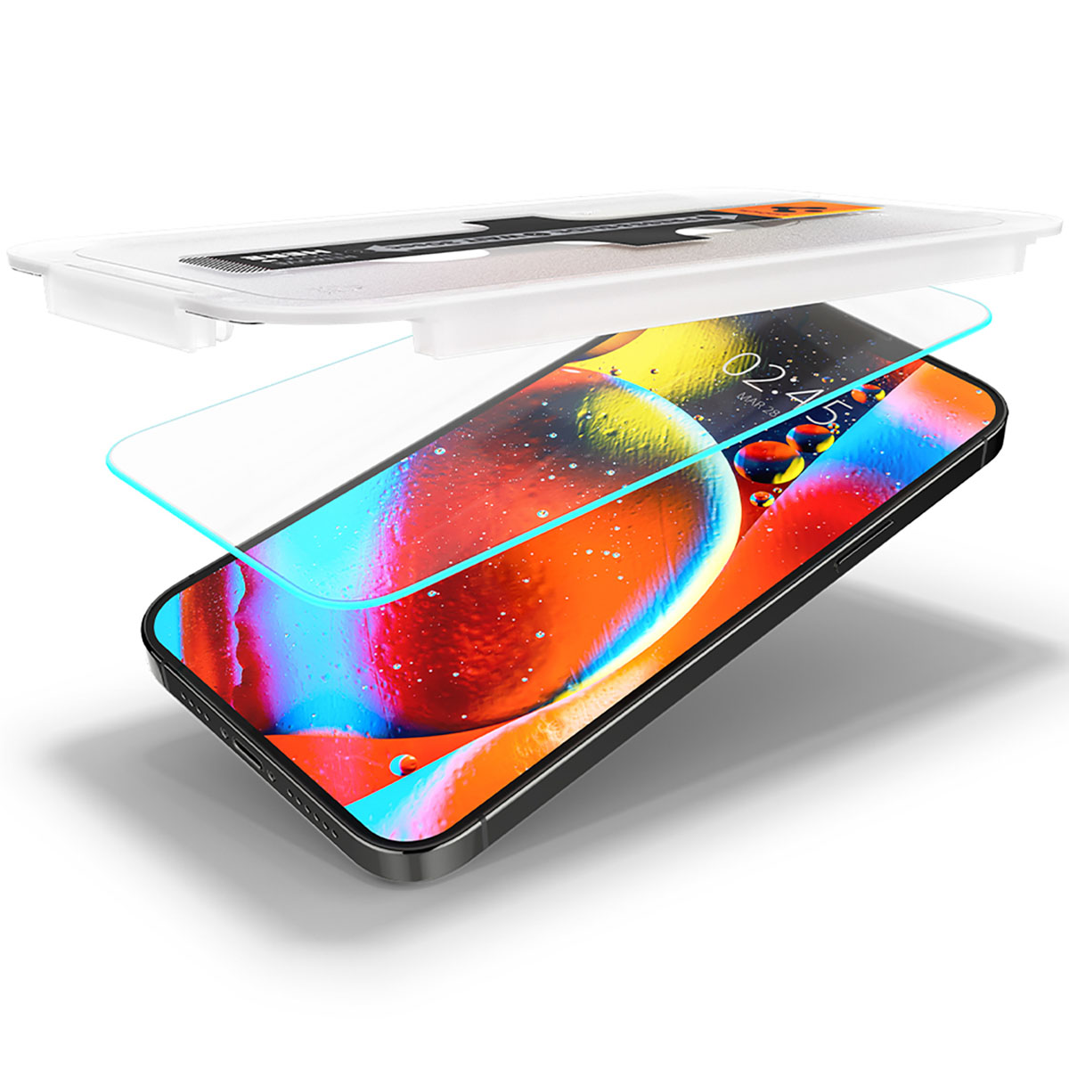 Spigen GLAStR EZ Fit Screenprotector + Applicator 2-pack Apple iPhone 13 Pro Max
