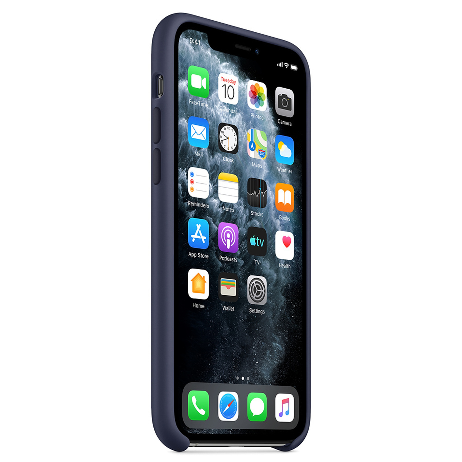 Silicone Backcover Apple iPhone 11 Pro - Midnight Blue