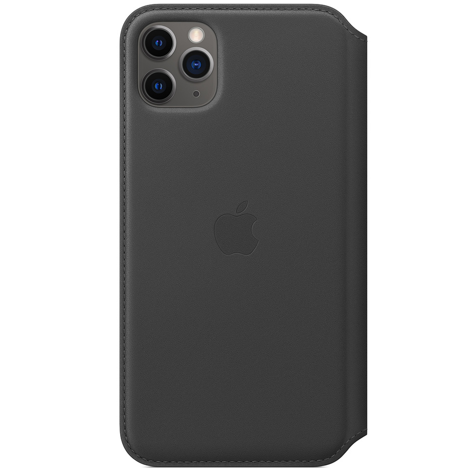 Leather Folio Bookcase Apple iPhone 11 Pro Max - Black