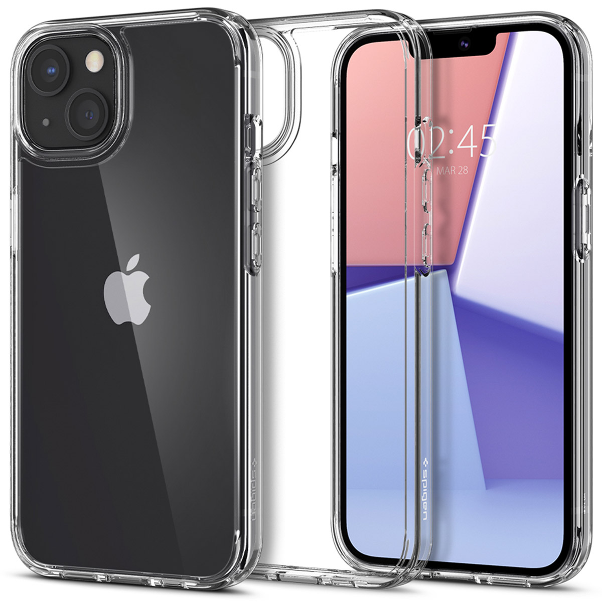 Spigen Ultra Hybrid Backcover Apple iPhone 13 Mini - Transparant