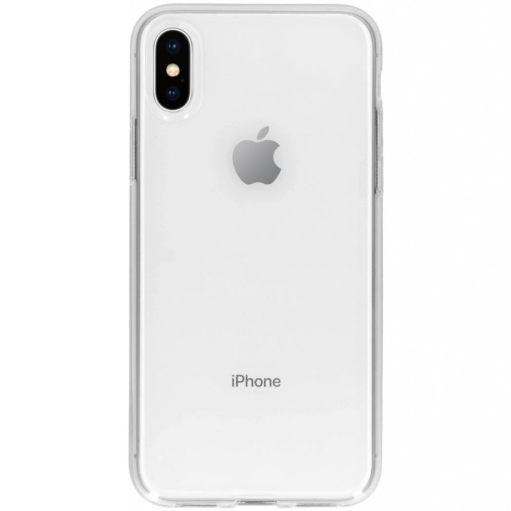 Accezz Clear Backcover Apple iPhone Xs / X - Transparant