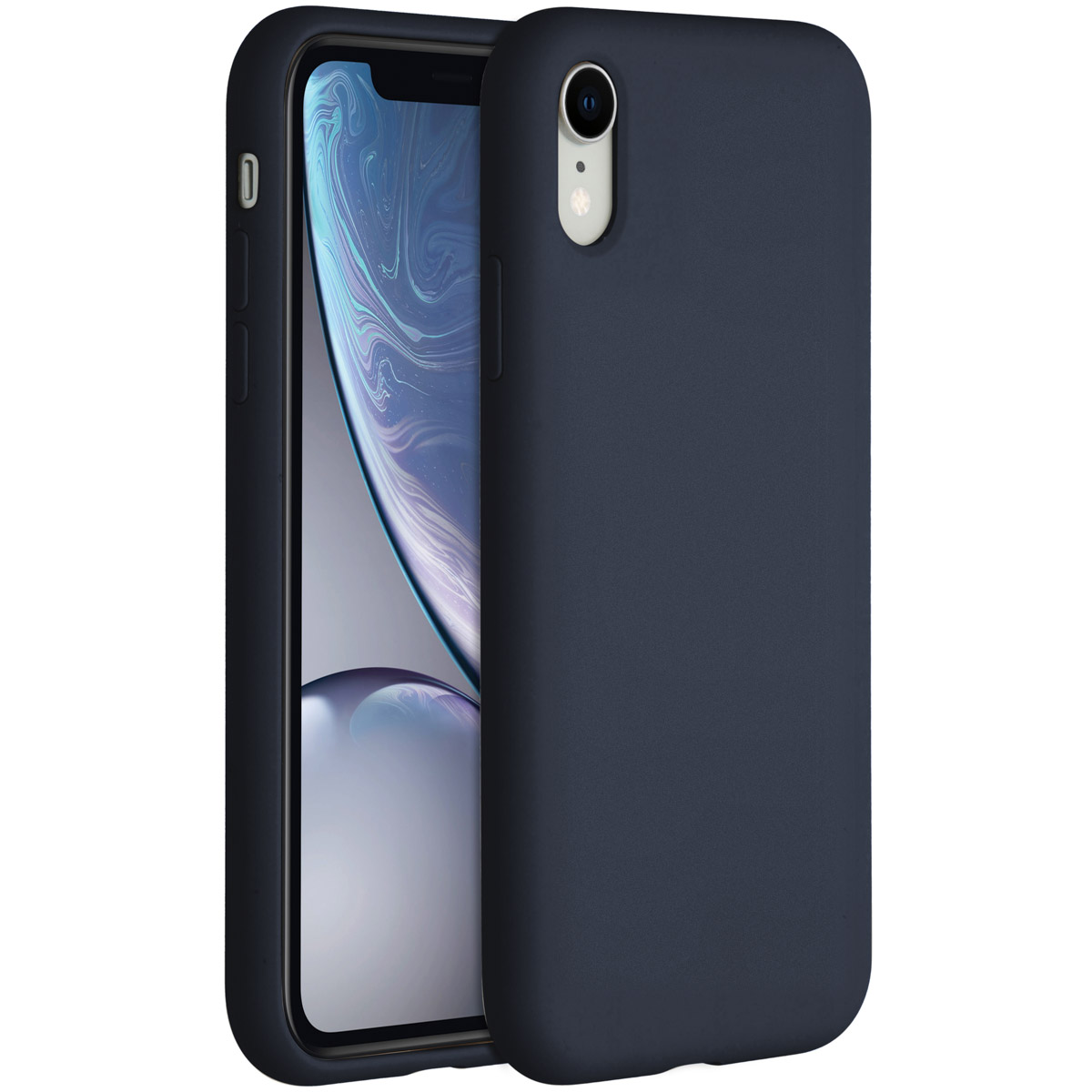 Accezz Liquid Silicone Backcover Apple iPhone Xr - Blauw