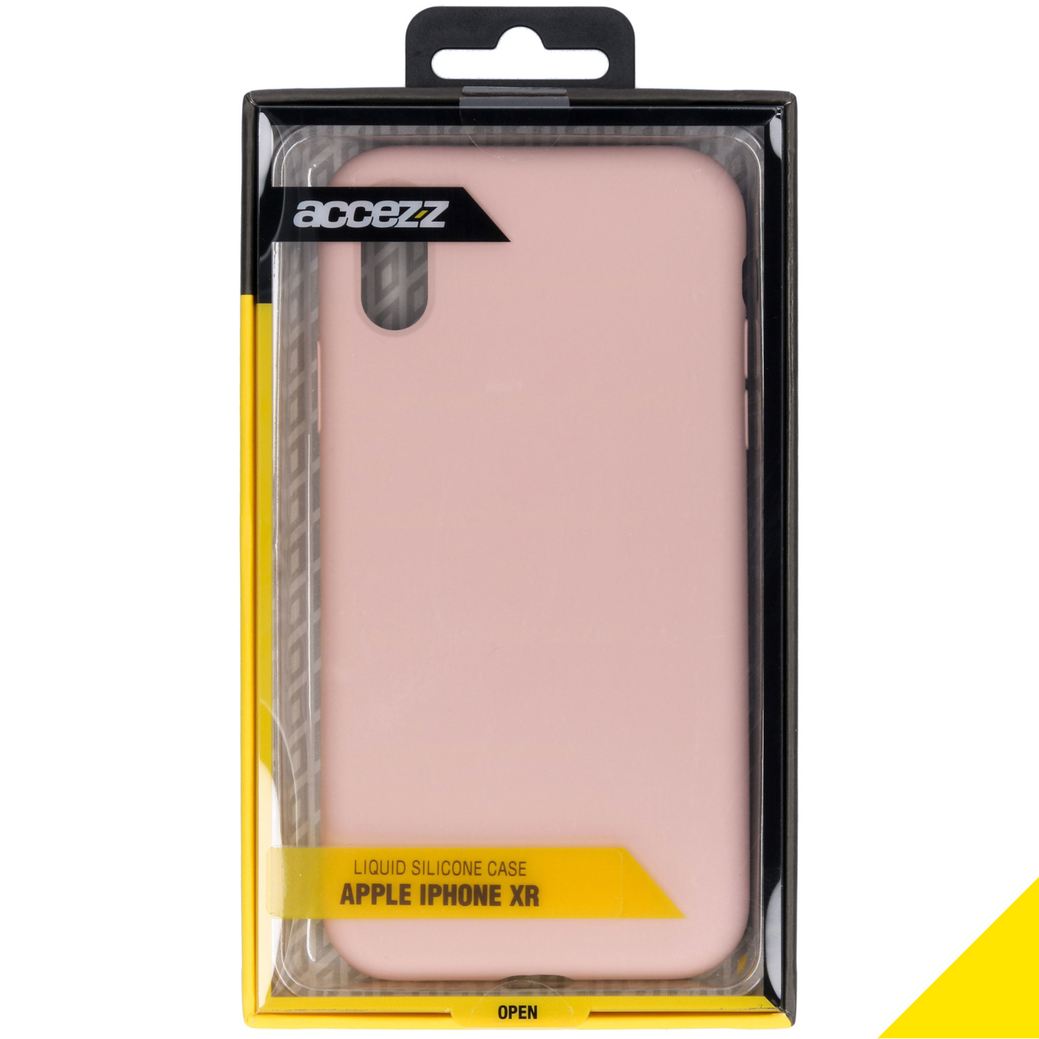 Accezz Liquid Silicone Backcover Apple iPhone Xr - Roze