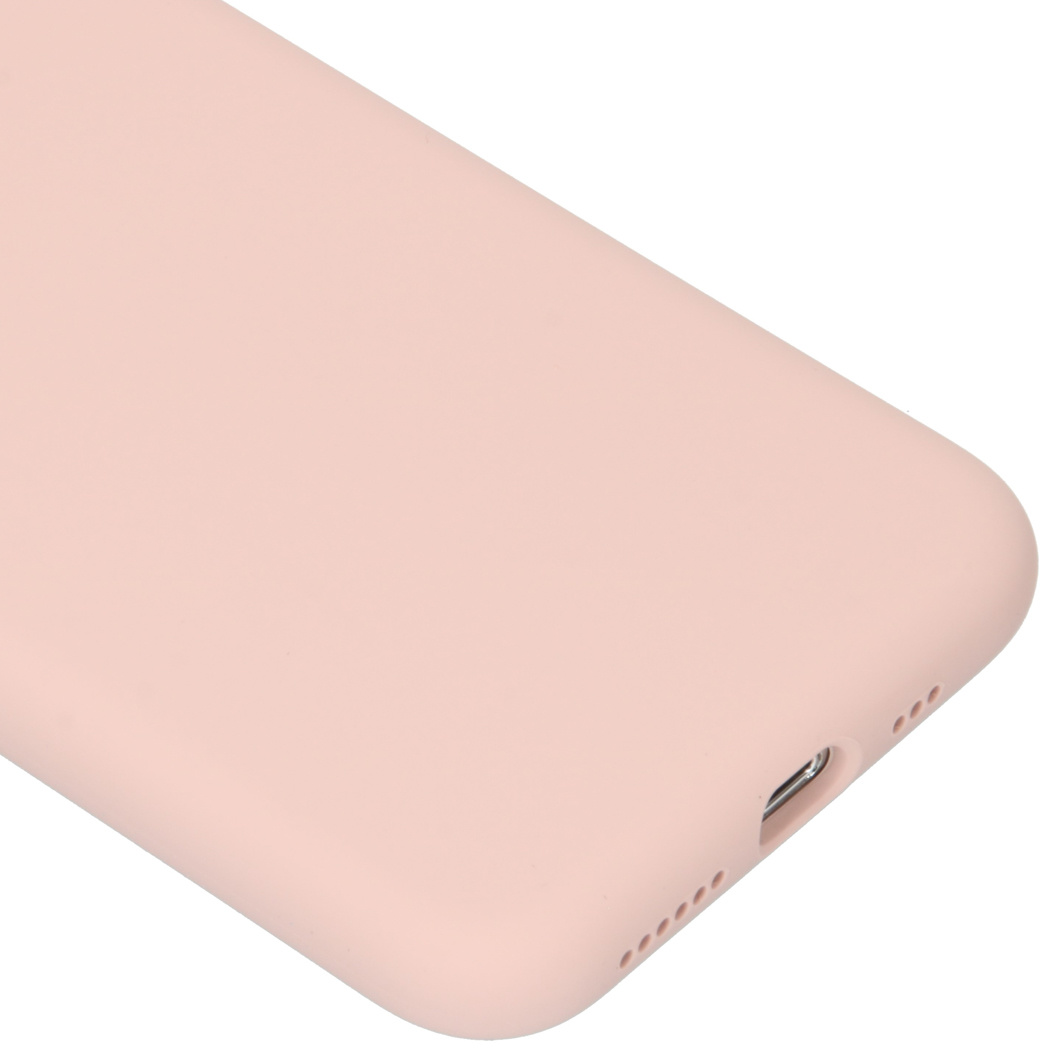 Accezz Liquid Silicone Backcover Apple iPhone 11 Pro - Roze