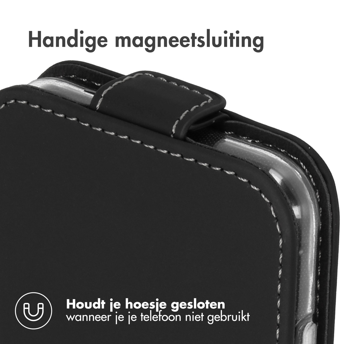 Accezz Flipcase Apple iPhone 11 - Zwart