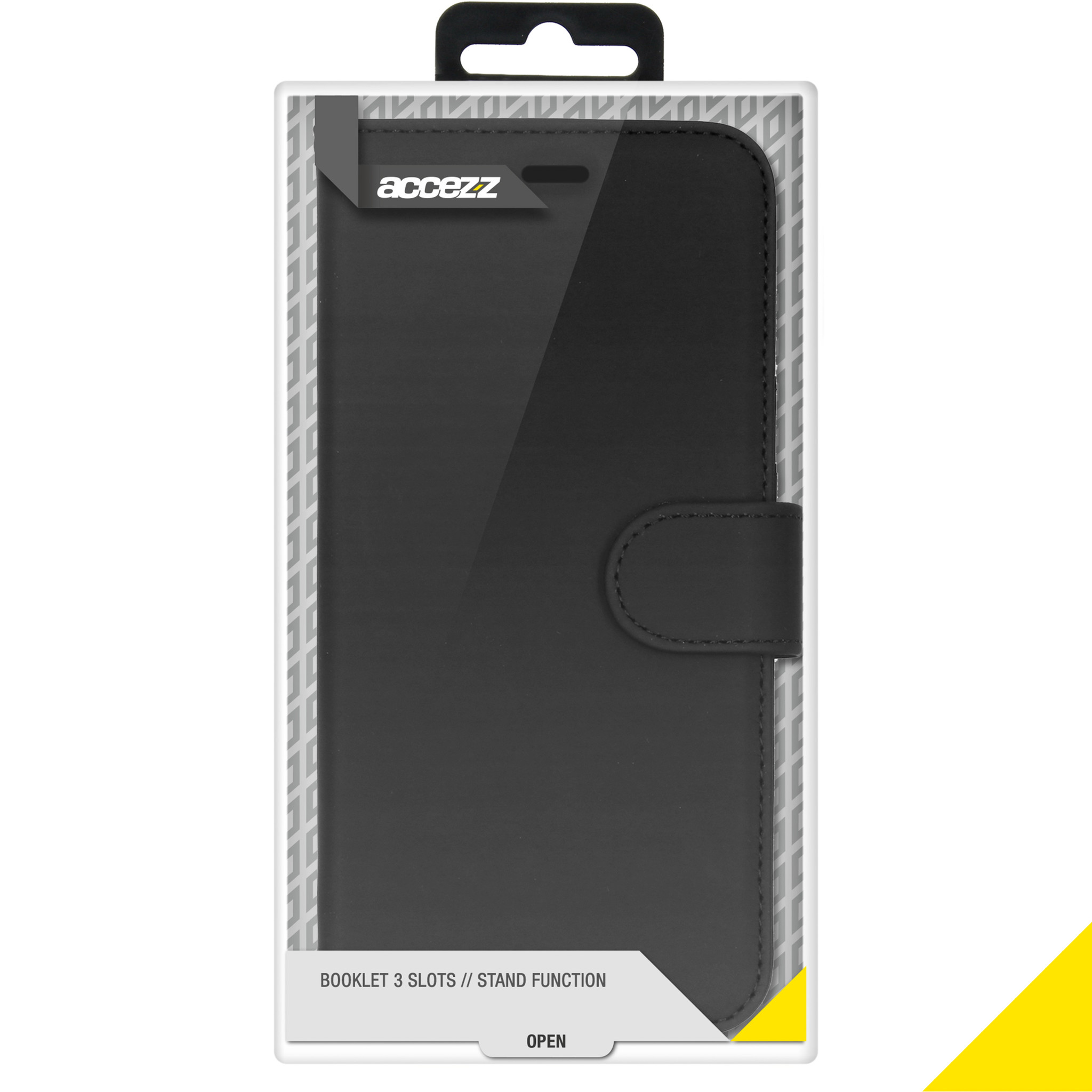 Accezz Wallet Softcase Bookcase Apple iPhone 11 Pro Max - Zwart