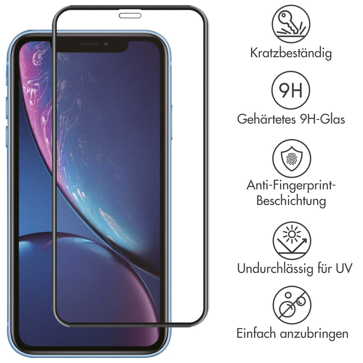 Selencia Gehard Glas Premium Screenprotector Apple iPhone 11 / Xr