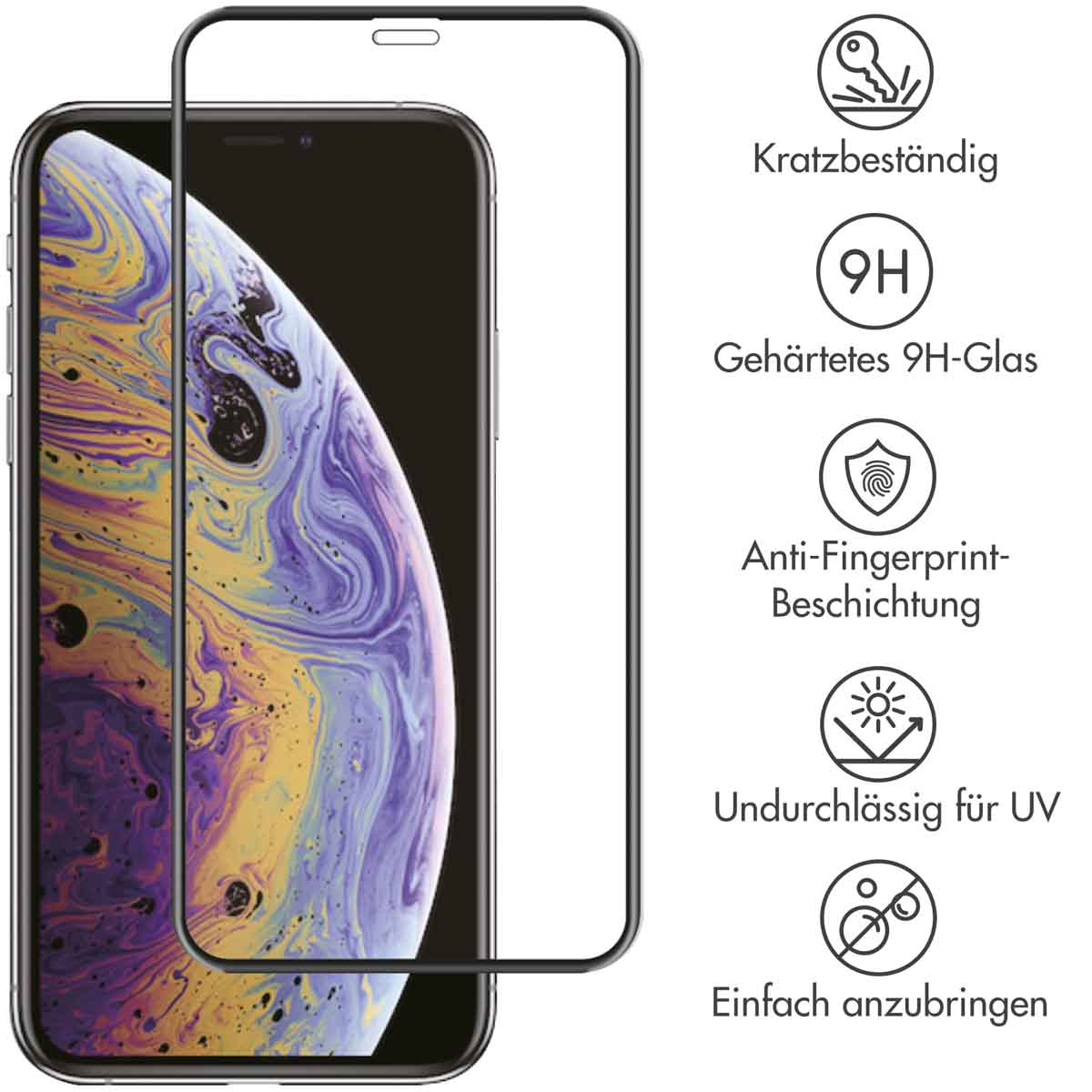 Selencia Glas Premium Screenprotector Apple iPhone 11 Pro Max / Xs Max