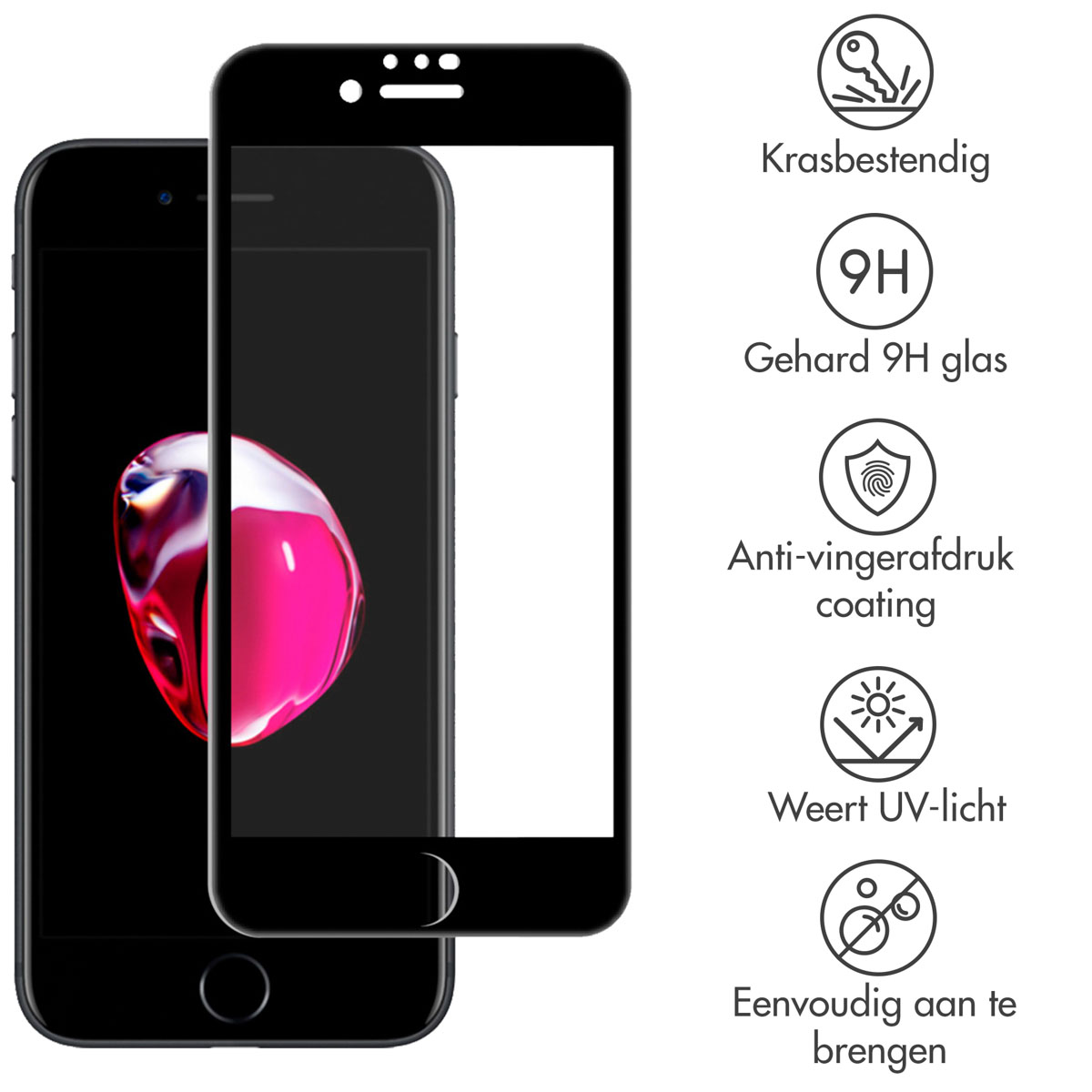 Selencia Gehard Glas Premium Screenprotector Apple iPhone SE (2022 / 2020)