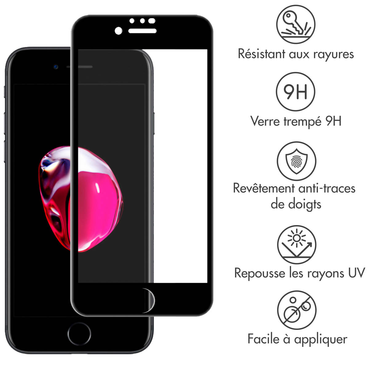 Selencia Gehard Glas Premium Screenprotector Apple iPhone SE (2022 / 2020)