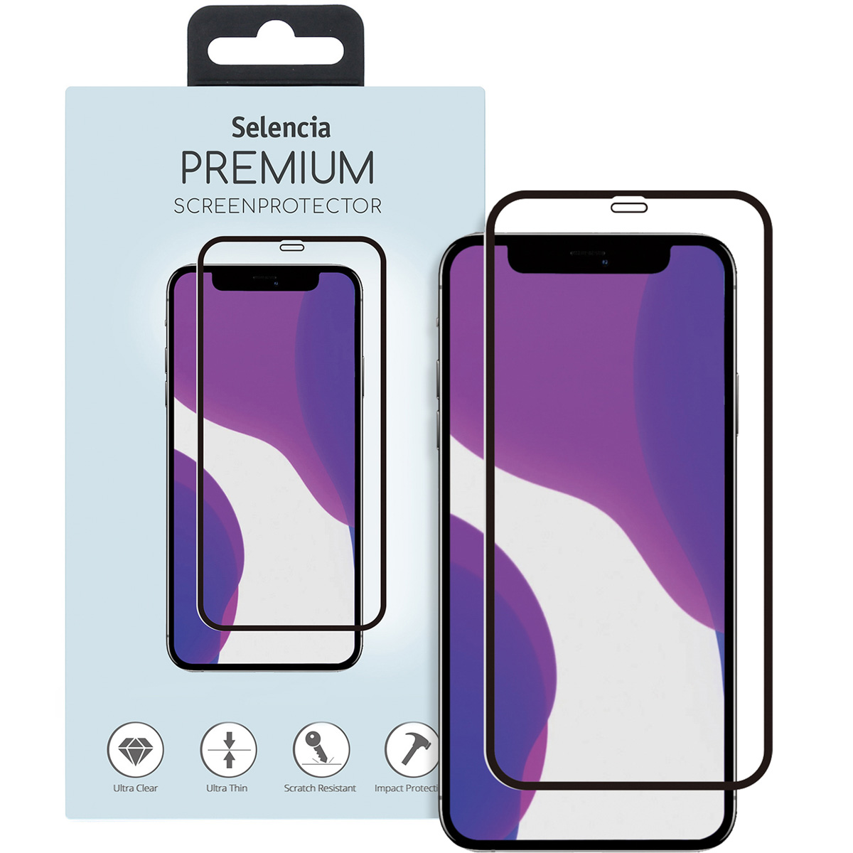 Selencia Gehard Glas Premium Screenprotector Apple iPhone 12 (Pro)