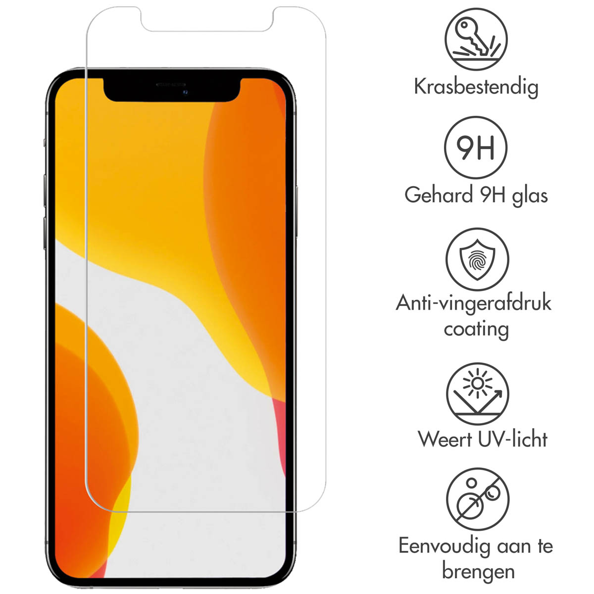 Selencia Gehard Glas Screenprotector Apple iPhone 12 Mini