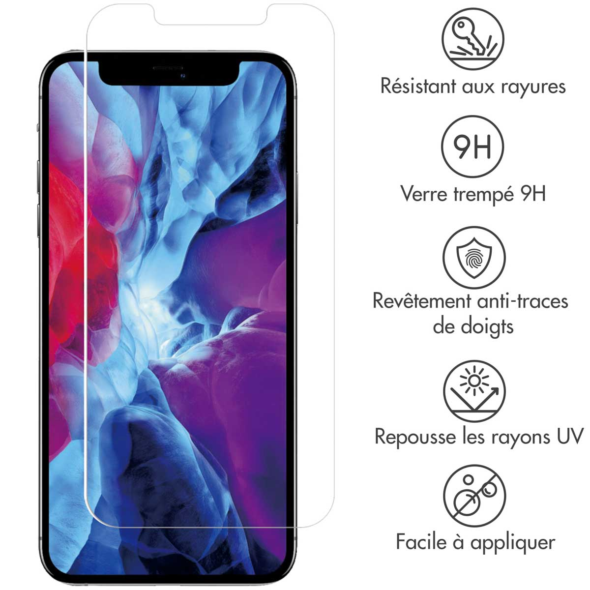 Selencia Gehard Glas Screenprotector Apple iPhone 12 Pro Max