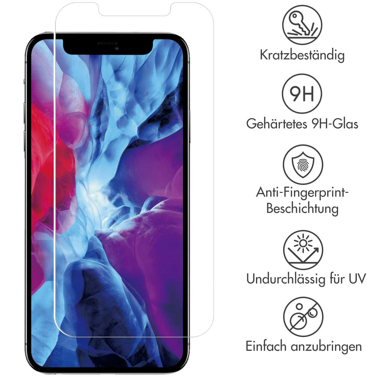 Selencia Gehard Glas Screenprotector Apple iPhone 12 Pro Max