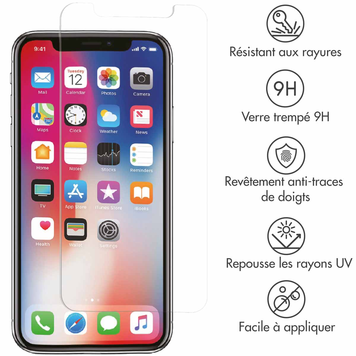 Selencia Gehard Glas Screenprotector Apple iPhone 11 Pro / Xs / X