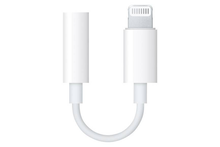 Apple Lightning naar 3,5 mm Jack audio aansluiting adapter