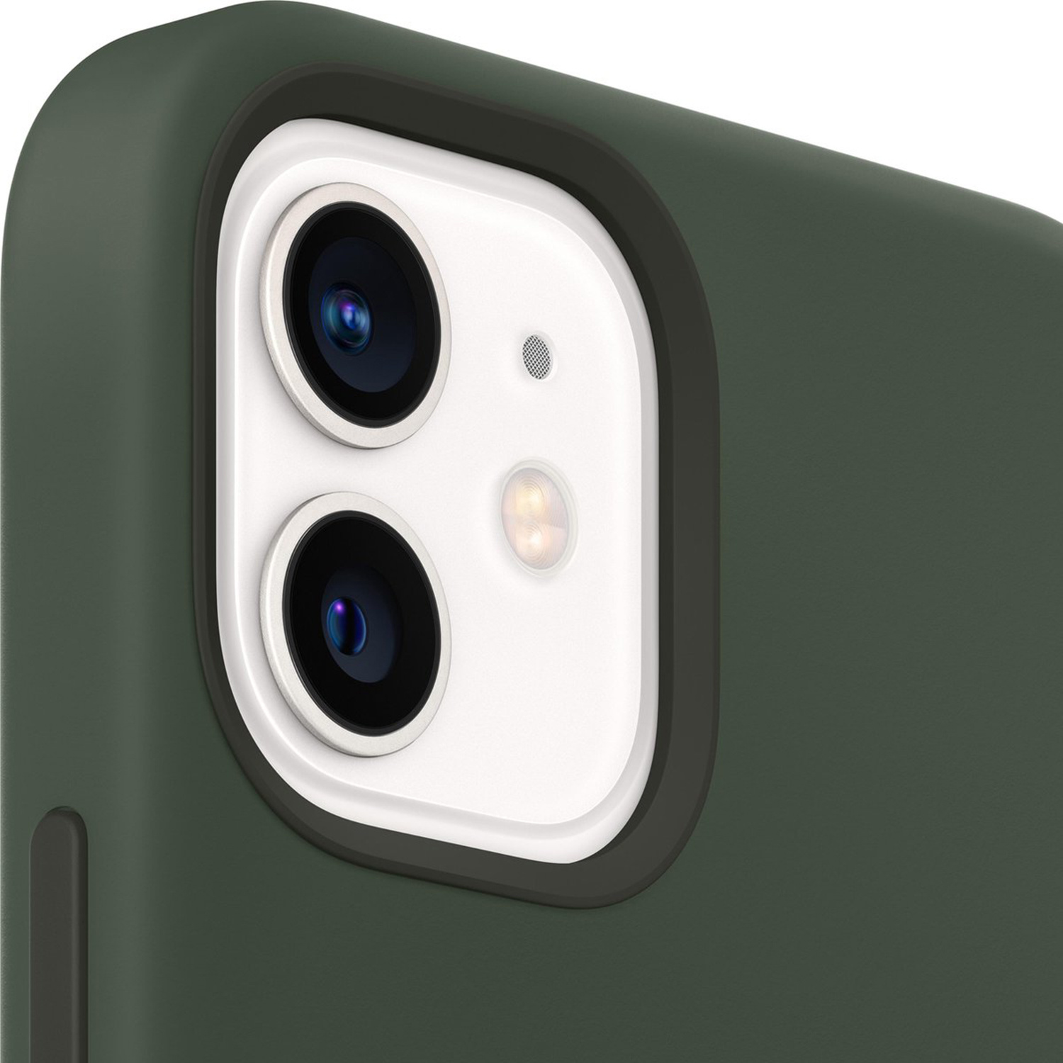 Silicone Backcover MagSafe Apple iPhone 12 Mini - Cypress Green