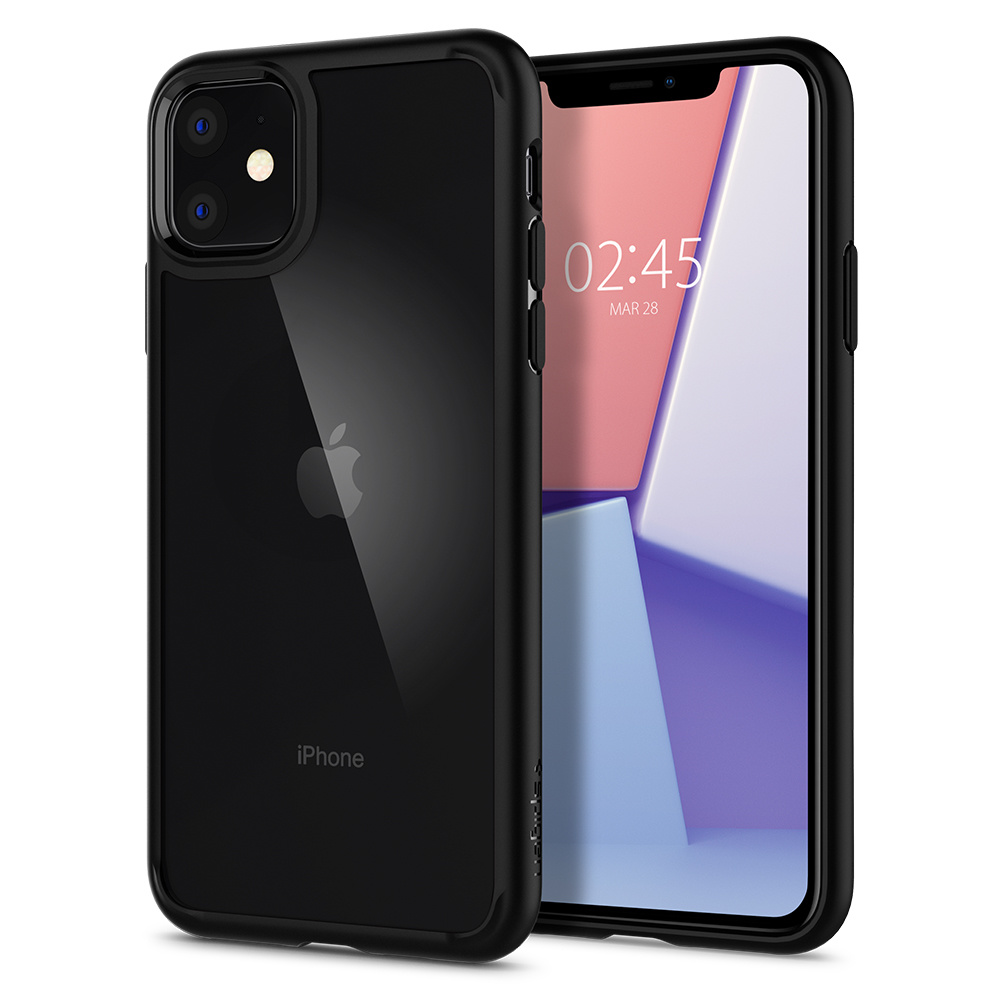Spigen Ultra Hybrid Backcover Apple iPhone 11 - Zwart