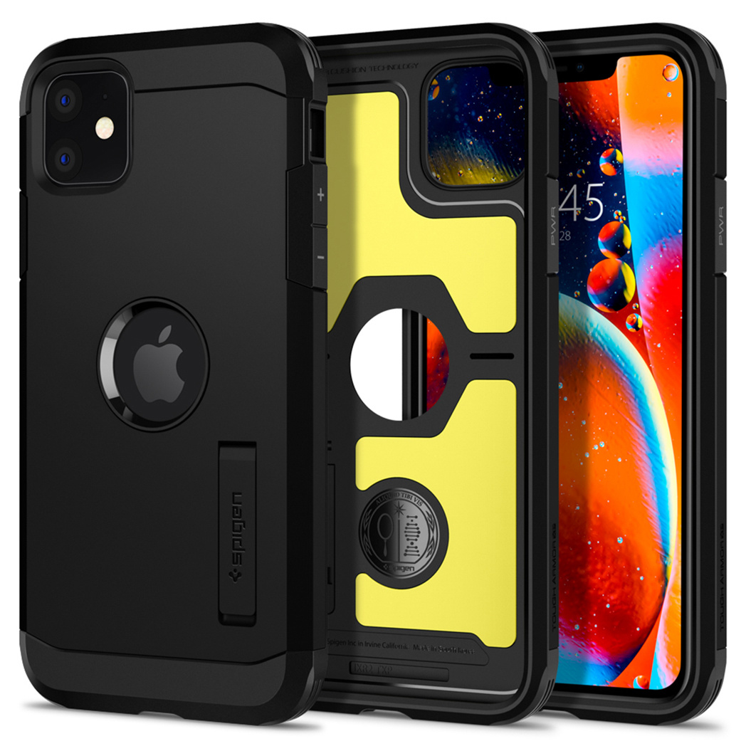 Spigen Tough Armor Backcover Apple iPhone 11 - Zwart