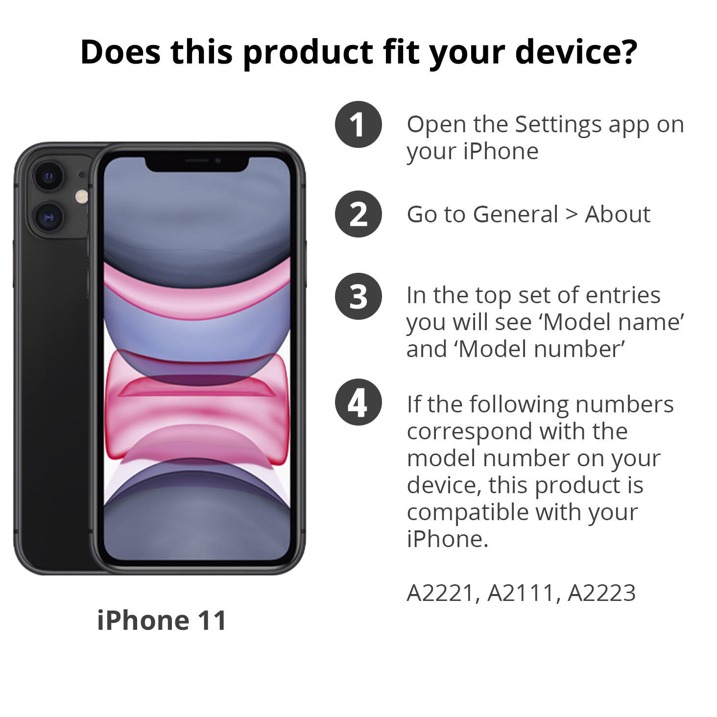 Spigen Tough Armor Backcover Apple iPhone 11 - Zwart
